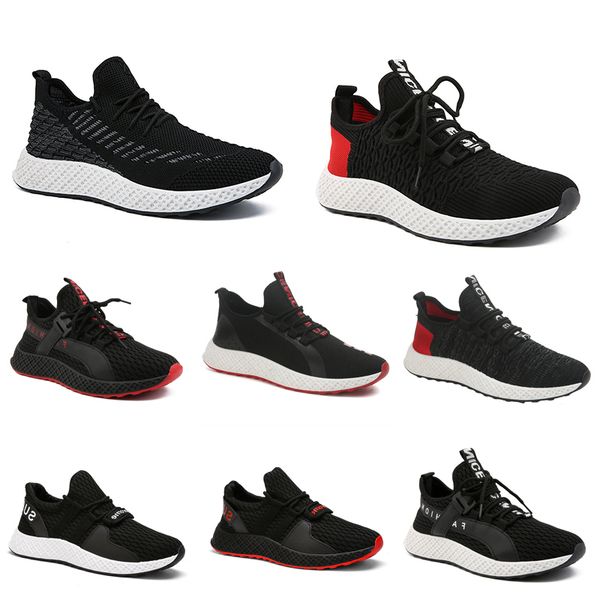 

new men 2020 running shoes triple black white red chaussures mens trainers walking jogging athletic sport sneakers vintage 40-44 item #18