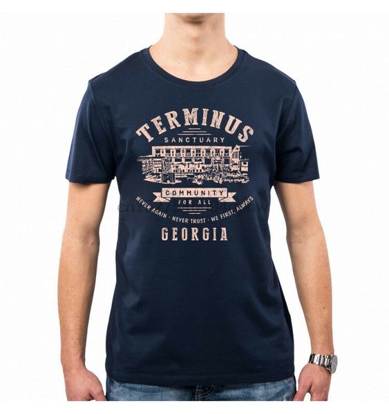 

t-shirt uomo terminus sanctuary community the walking dead op0054a pacdesign sport hooded sweatshirt hoodie