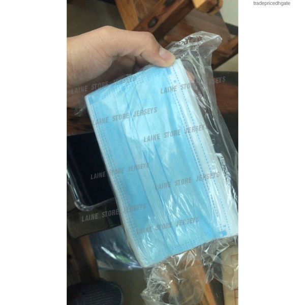 

shipping dhl 12 hours 7-15 days ship disposable masks 3-layer anti dust breathable face men and women mask bed7