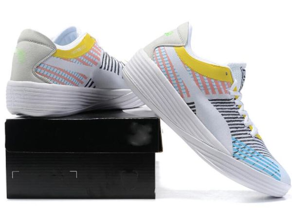 

clyde hardwood all-pro la men kyle kuzma basketball shoes 2022 sport shoe trainner sneakers size 7-12 a29, Black