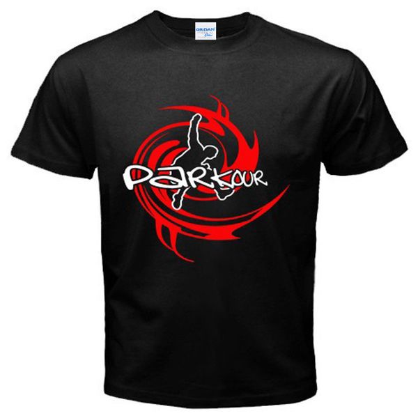 

fashion summer men's casual new parkour jump high runer extreme men's black t-shirt size s-3xl tee shirt sport hooded sweatshirt h