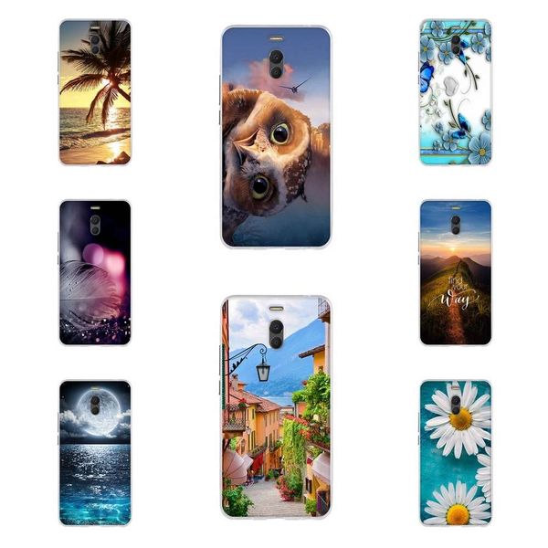 

silicone case meilan phone back frame meizu shell slim tpu painting for m6 note cover 5.5 inch bag