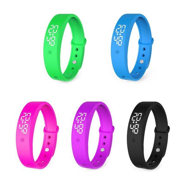 

v9 smart measurement bracelet intelligent vibration reminder for monitoring body temperature early warning band