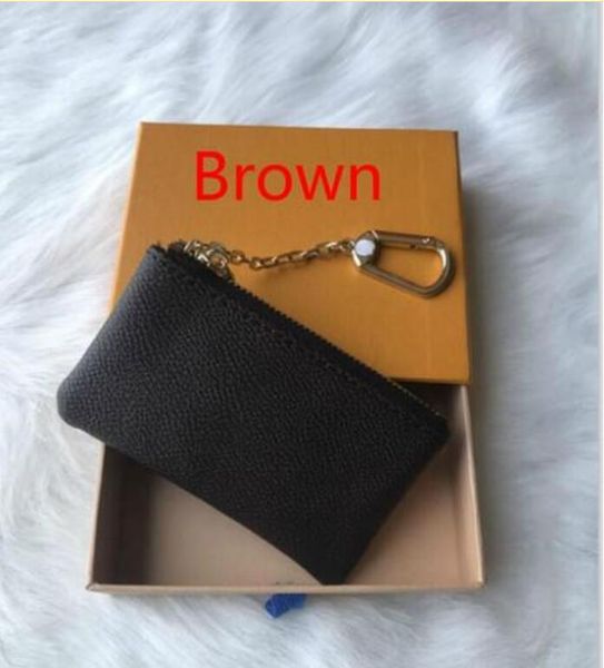 

key pouch m62650 pochette wallet cles designer fashion womens men ring credit card holder coin purse mini bag charm accessories luxuryb2070, Red;blue