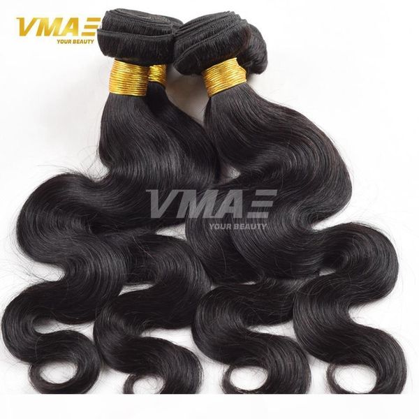 

vmae hair brazilian virgin hair body wave brazilian hairpiece weave bundles extensions brazilian body wave 3 bundles opp, Black