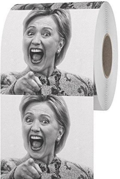 

per gag tissue paper joke creative 10 selling toilet clinton hillary pcs set funny wholesale- gift wmtpc comb2010