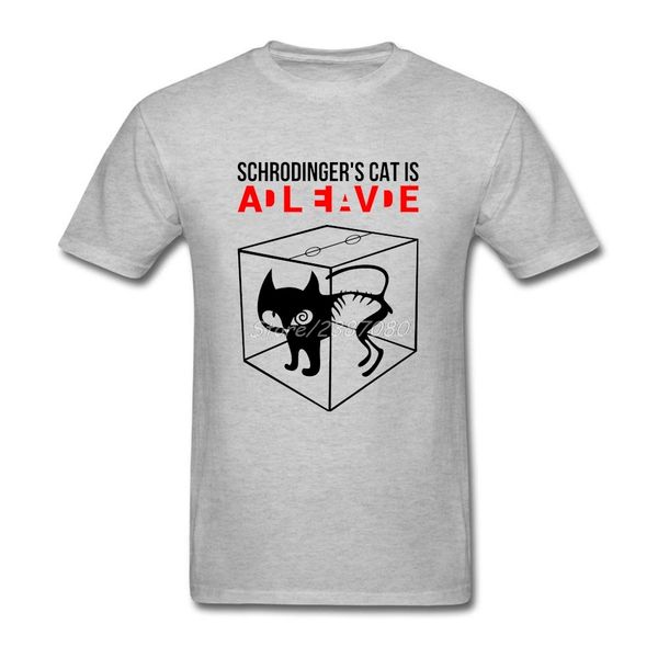 

2020 schrodinger's cats is dead and alive rashguard men's xxxl short sleeve custom man sport hooded sweatshirt hoodie men t shirt