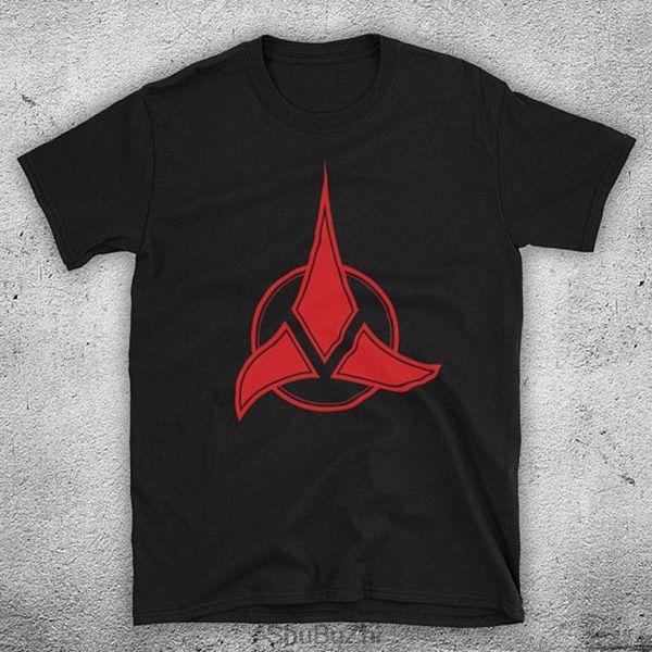 

sport drop shipping summer hip-hop men t shirt star klingon symbol sci-fi tv show and films mens t-shirt fashion cotton tshirt