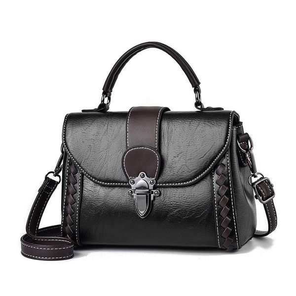 

shoulder bags bag women 2021 retro small square fashion simple and versatile diagonal pu handbag trendy women's