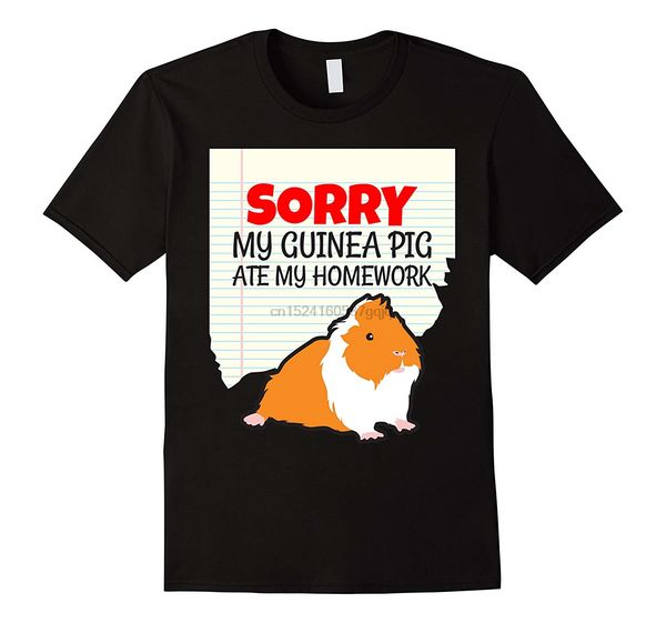 

my guinea pig ate my homework kids teacher school round neck hoodie designers t shirts sweatshirt