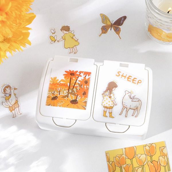 

20 pcs lot golden rural stickers for car luggage suitcase decor toys for children computer notebook scrapbooking material wmtror bdesybag