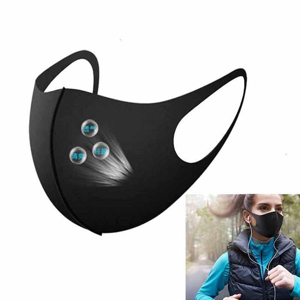 

dust face mouth 20 mask pcs washable pm2.5 outdoor environment facial respirator fashion black masks(stock