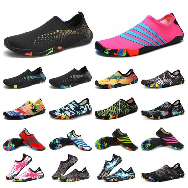 

mens swimming diving outdoor beach shoes soft-soled creek sneakers green barefoot skin snorkeling wading fitness men womens trainers