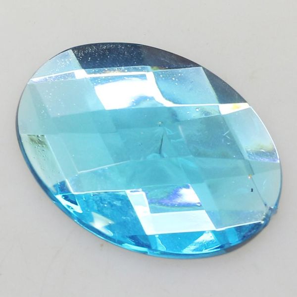 

большой 20шт / много оптовая цена 30 * 40мм овального свадебного платья стразов акрилового diy клей-на пластиковых кнопки аксессуаров wmtxev, Black