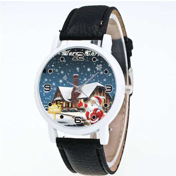 

christmas decorations 2021 children gifts boys girls students color silicone strap wrist watch navidad for home#201