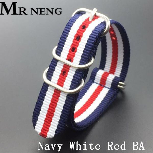 

г-н нэн сверхмощные зеленые нейлоновые ремни 18 мм 20 мм 22 мм 24 мм нейлоновые часы band nto brap black zulu bdefashion bdefashion 5 sqceow, Black;brown