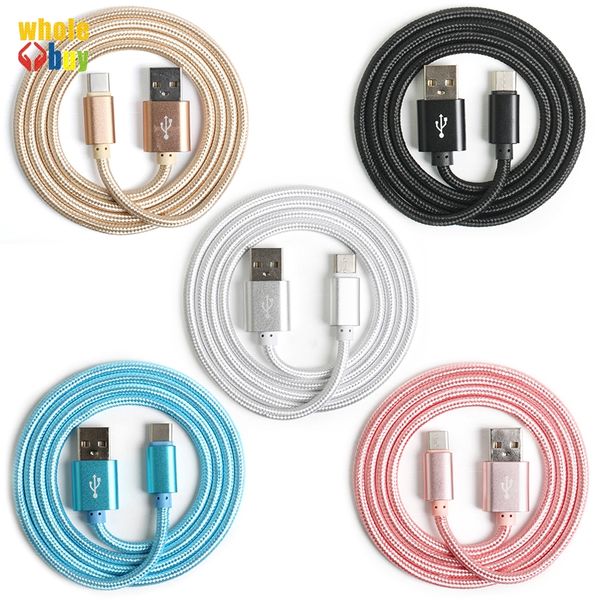 Großhandel USB-Kabel Micro-USB-Schnellladedatenkabel Android-Ladekabel Handykabel für Samsung Huawei