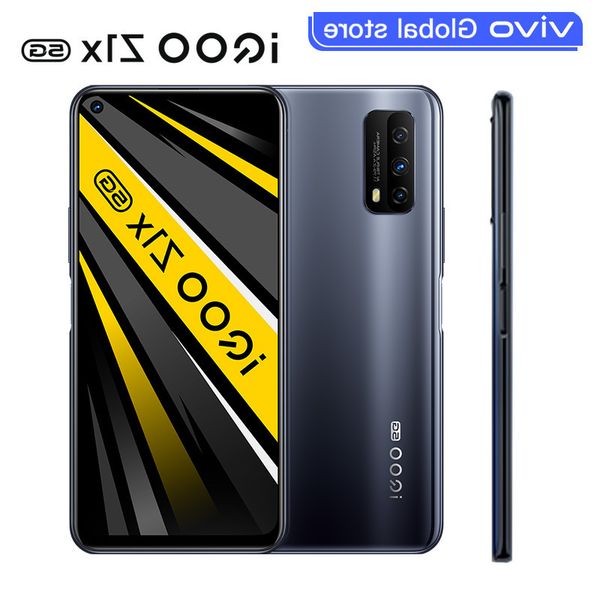 

original vivo iqoo z1x 5g mobile phone snapdragon 765g celular 5000mah battery 120hz refresh rate 33w charge android smartphone