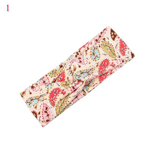 

boho cross knotted headbands women floral print elastic hairbands sport headband yoga turban head wrap girls hair accessories q jllqwf