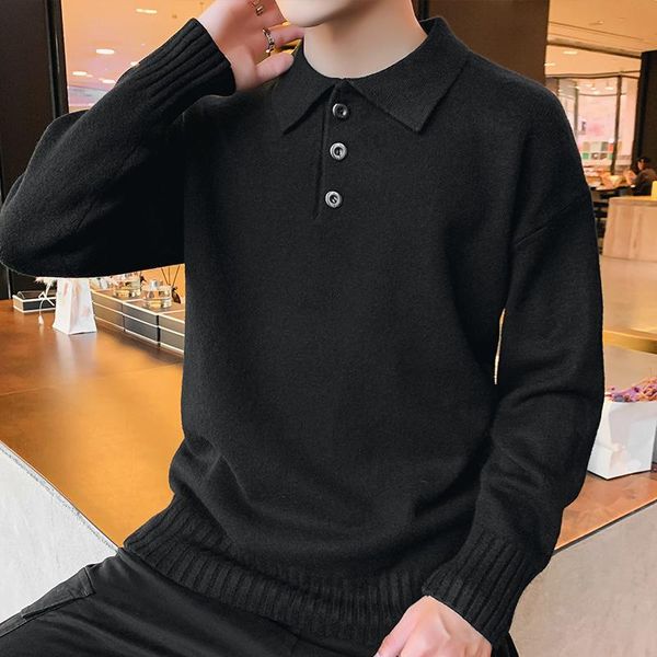 

men's sweaters 2021 men long sleeve thickening warm fashion 2113, White;black