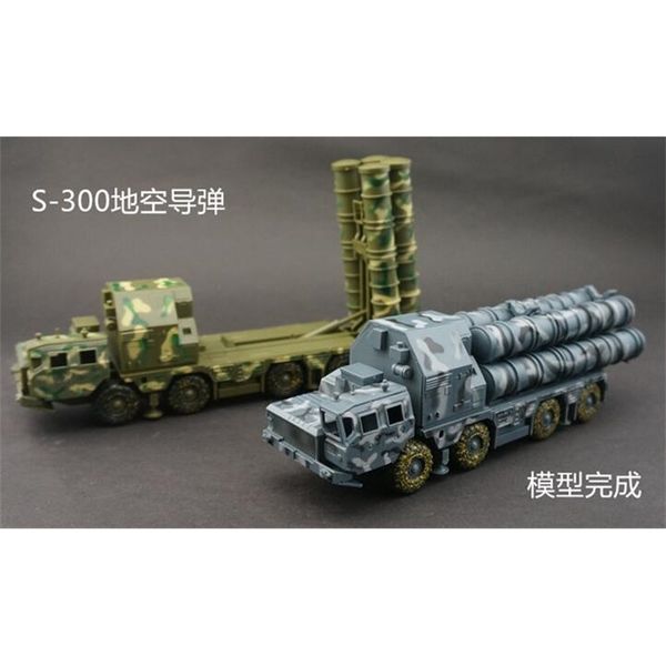 

model assembly plastic 1:72 toy mini gift 4d s300 missile car assemble military radar vehicle truck launcher 1pc