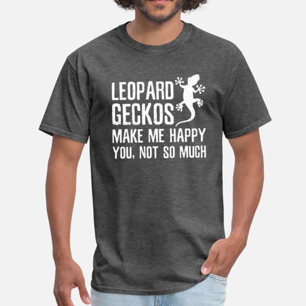 

leopard geckos make me happy t-shirt reptile tee designers graphic t shirt humor breathable tracksuit hoodie sweatshirt