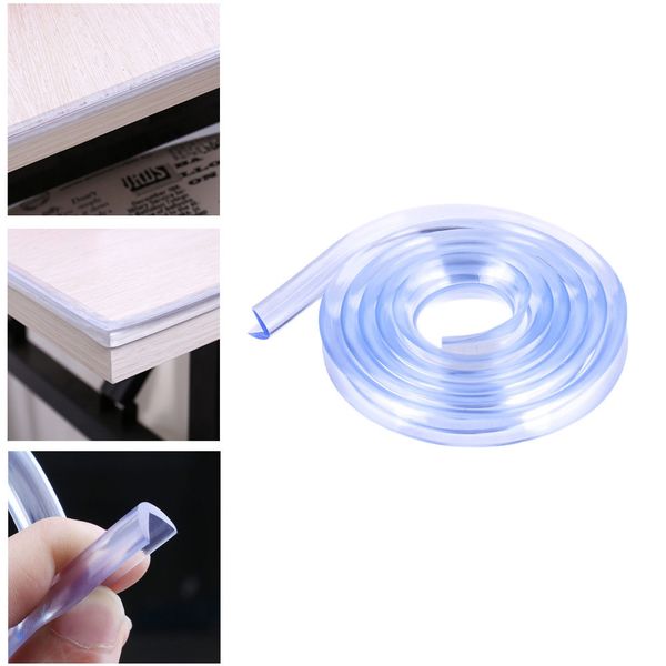 

brand new and baby safety desk table edge corner protector cushion guard strip soft bumper easy to fit silicone