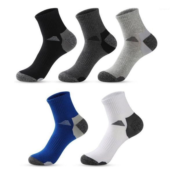 

winter men sweat-absorption socks thicken thermal wool pile snow socks climbing hiking sport for men1, Black