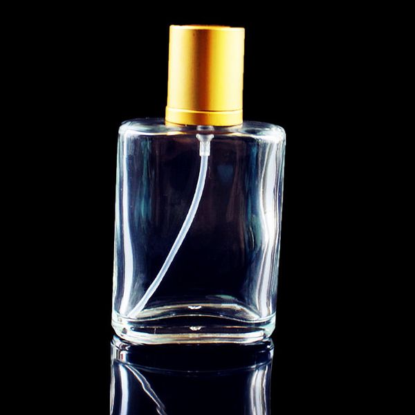 

transparent perfume green glass cosmetics espore bottle, you 10 people, 30 ml