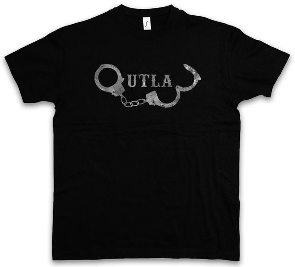 

2020 мужчины моды t shirt outlaw наручники толстовка футболка anarchie gangster mc mobster anarchy манжеты спорт толстовка с капюшоном толст