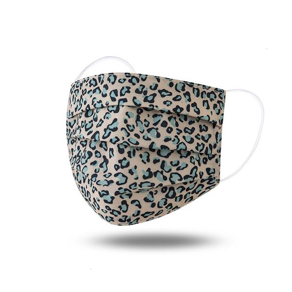 

leopard factory price print new fashion cloth mask 1pc washable reusable breathable face shield dustproof protecti 5 rdphe