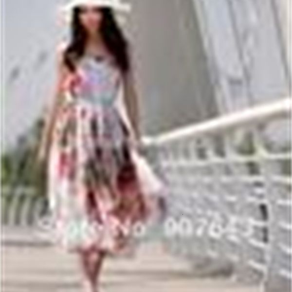 

wholesale-drop shipping 2015 spring and autumn summer bohemian skirt floral chiffon fashion maxi long print skirt two wear for women miss, Black