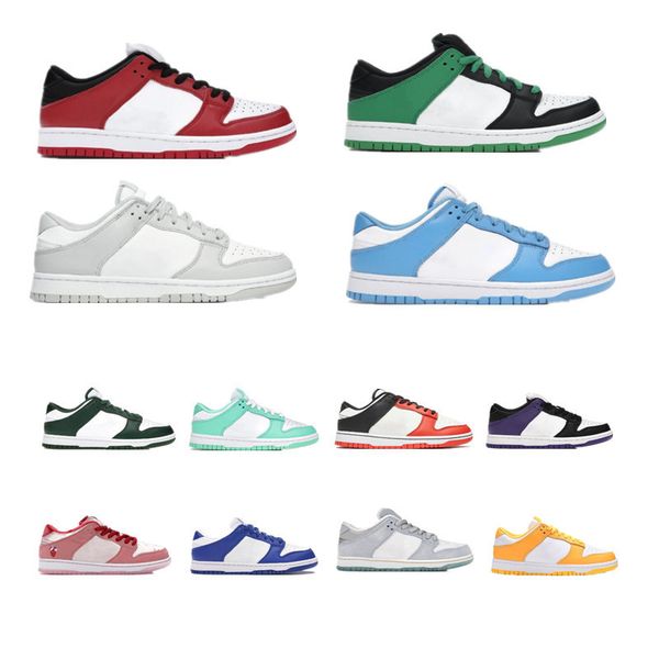 

2022 men women casual shoes basketball shoe fashion low sneakers university red green unc pairs coast white blue smoke grey starfish red