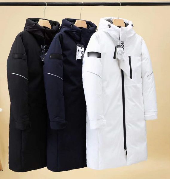 

2021 winter new beijia design ski suit windproof, warm and leisure lengthen over the knee couple's down jacket, Black