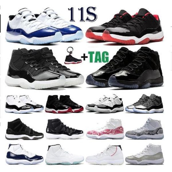 

mens jumpman 11s 11 low basketball shoes infrared heiress cherry gamma blue cap and gown 25th anniversary men women trainers sneakers 36-47