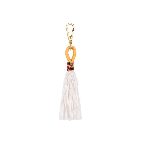

1pc new style bohemia cotton thread tassel fringed diy jewelry bag decorative accessories key chain craft beads tassels pendant h wmtjvm