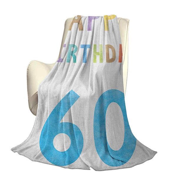 

старинный день рождения для старших людей в абстрактных цветах радуги