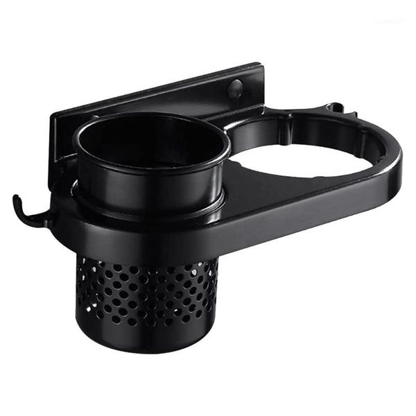 

retro wall-mounted hair dryer rack,with bathroom cup and hook1