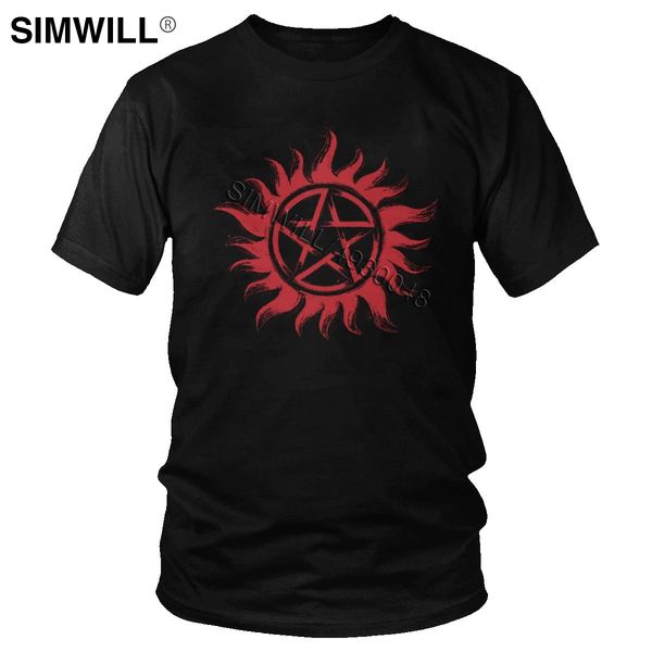 

winchester creed сверхъестественное сек короткие рукава o шеи urban негабаритные tshirt tv fan подарков спорта толстовка с капюшоном толстов