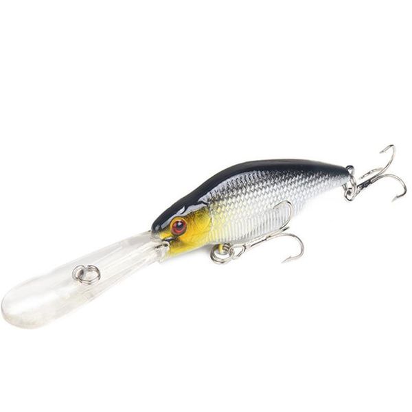 

1pcs plastic minnow fishing lures 11.5cm/9.6g floating hard wobblers bait crankbaits artificial baits pike carp lur jllouq