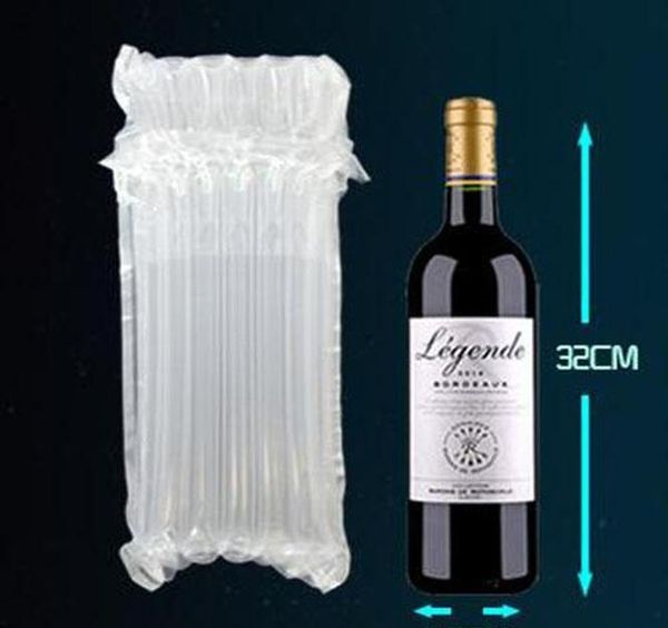 

pe bag air dunnage bag air filled protective wine bottle wrap inflatable air cushion column wrap bag wmtpey dh_garden
