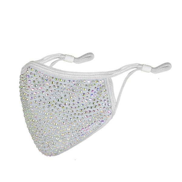 

masquerade face rhinestone factory fashion bling crystal for women reusable and washable diamond sparkling mask black 5 p86jy