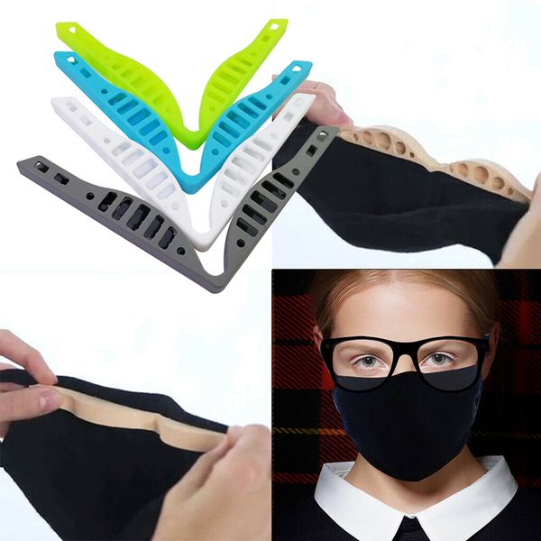 

mouth nose bridge silicone bracket 3d anti-fog glasses reusable support mask trendy and innovative design