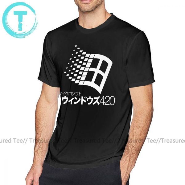 

old school windows 420 tokyo plus size awesome percent classic short sleeves tshirt sport hooded sweatshirt hoodie men t shirt