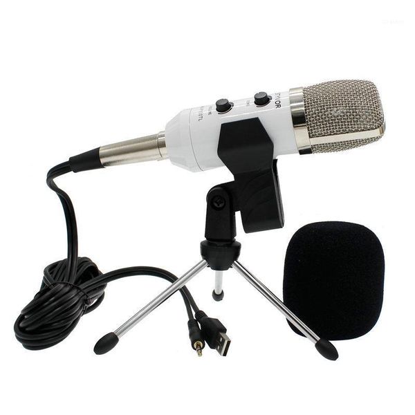 

-f100tl usb condenser sound recording audio processing wired microphone with stand for recording broadcasting youtube gaming1