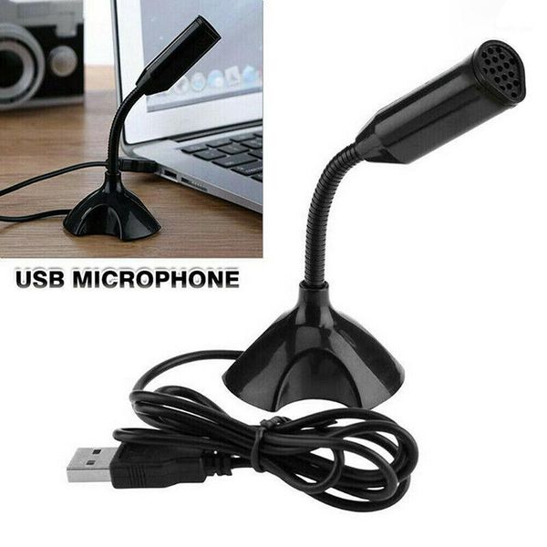 

microphones arrival 1pc universal mini stand usb deskmicrophone 360 degree rotable pickup mic for pc lapmacbook1