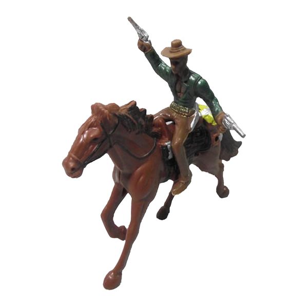 

west cowboy on horse people model action figures kids toy gifts home decor