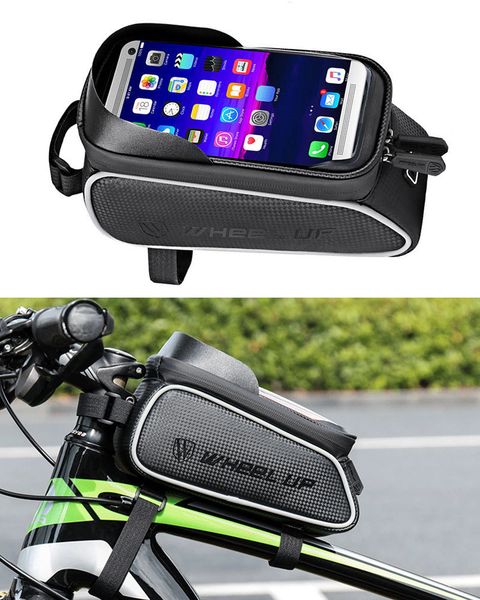 

waterproof bicycle for iphone samsung smartphone bike handlebar mobile phone holder touch screen bag case