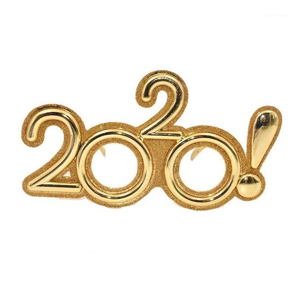 

numbers 2020 new year eve festival glasses decoration cosplay party supplies creative gift for children play1