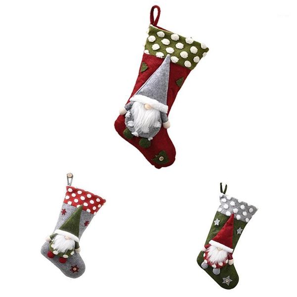 

christmas decorations personalized stockings decoration fireplace hanging ornaments family holiday decorations1